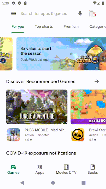 Search and Install TVRmobile